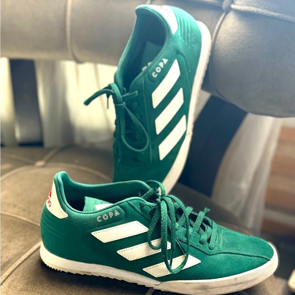 Pre-loved Copa Adidas in green